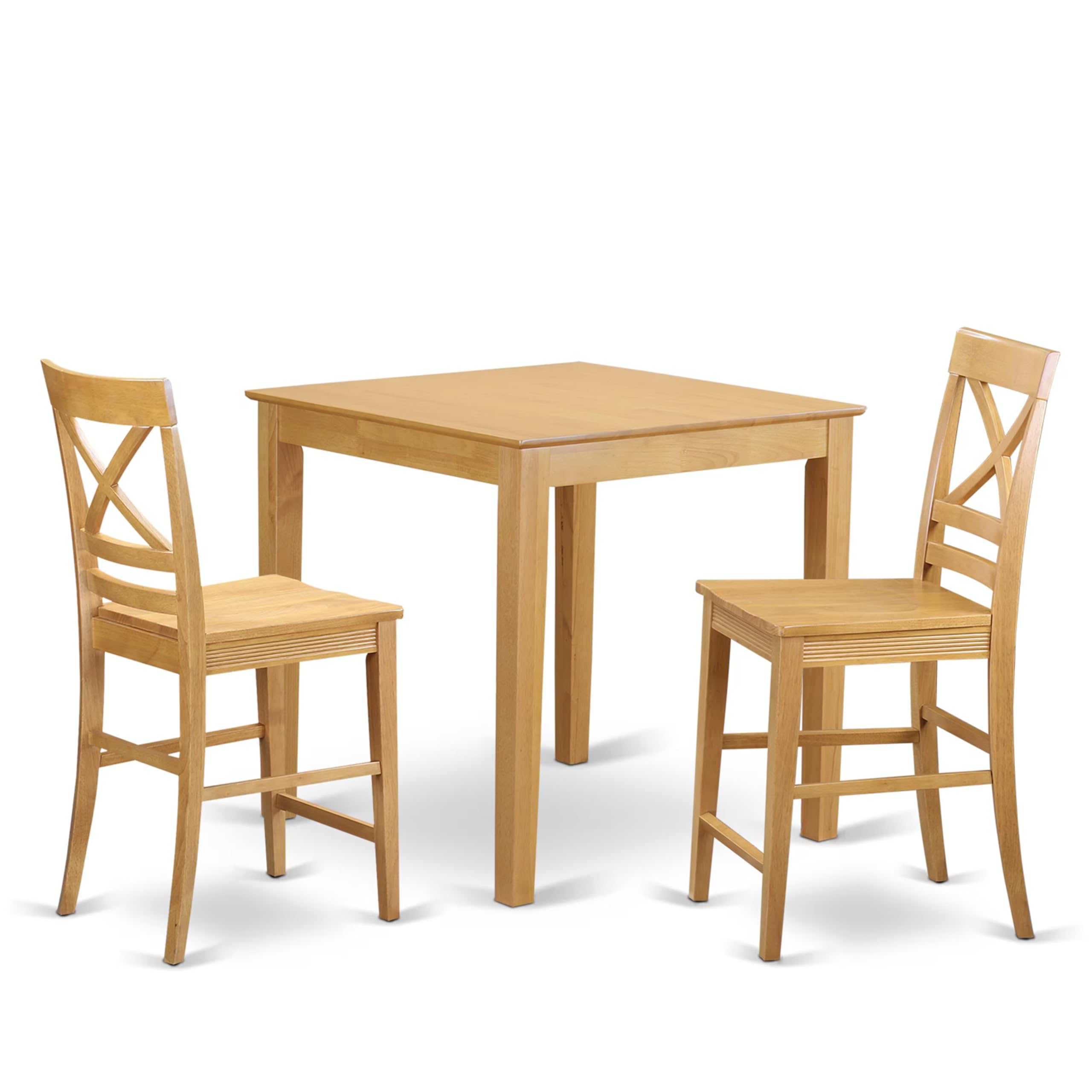 3  Pc  counter  height  Table  and  chair  set-pub  Table  and  2  counter  height  Chairs