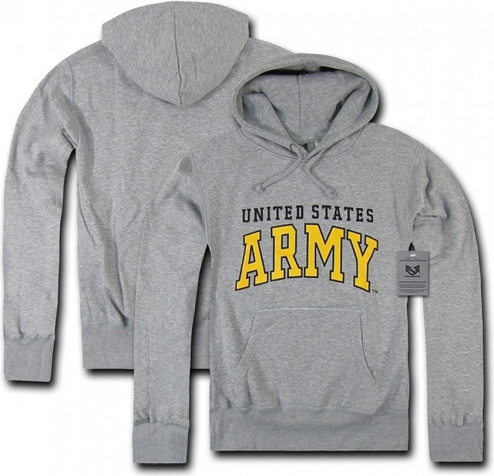 Pullover Hoodie,US Army, H.Grey, S