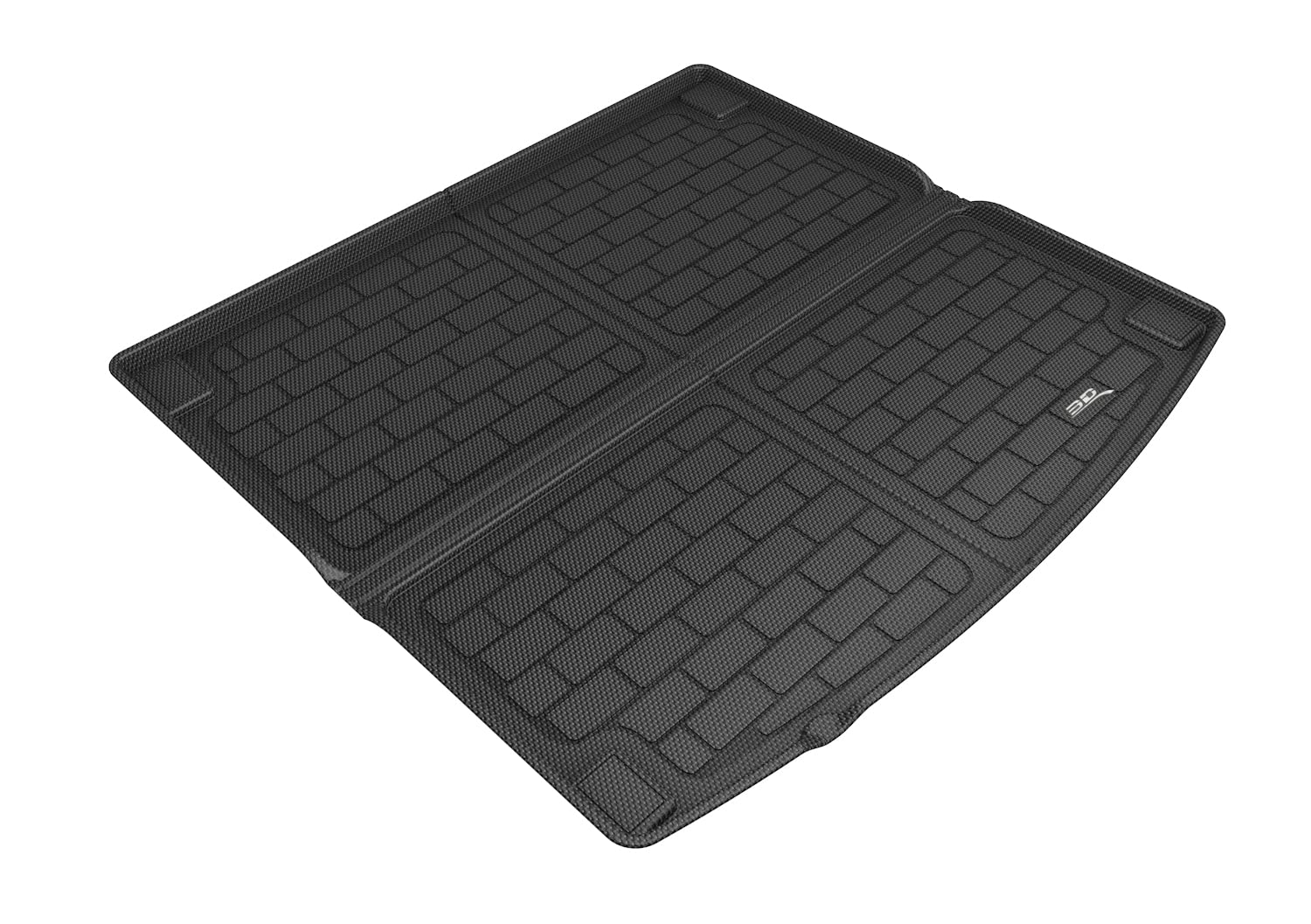 3D MAXpider PORSCHE CAYENNE 2019-2021 / CAYENNE GTS 2021-2021 KAGU BLACK CROSS FOLD CARGO LINER
