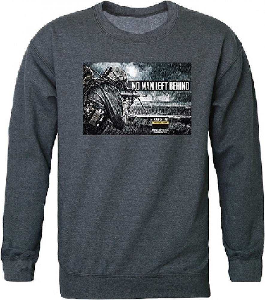 Graphic Crewneck, No Men Left, H.Cha, XL