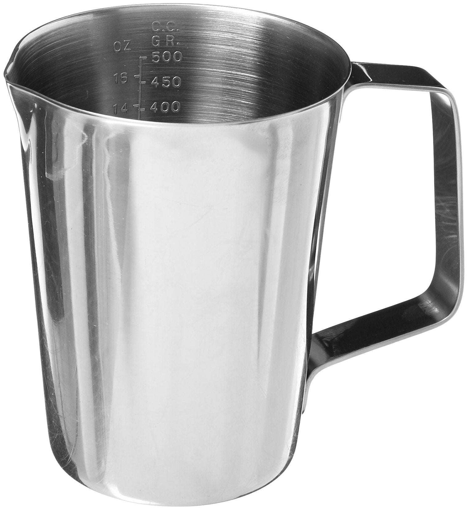 BEAKER MEASURING S.S. 16 OZ. GRAFCO