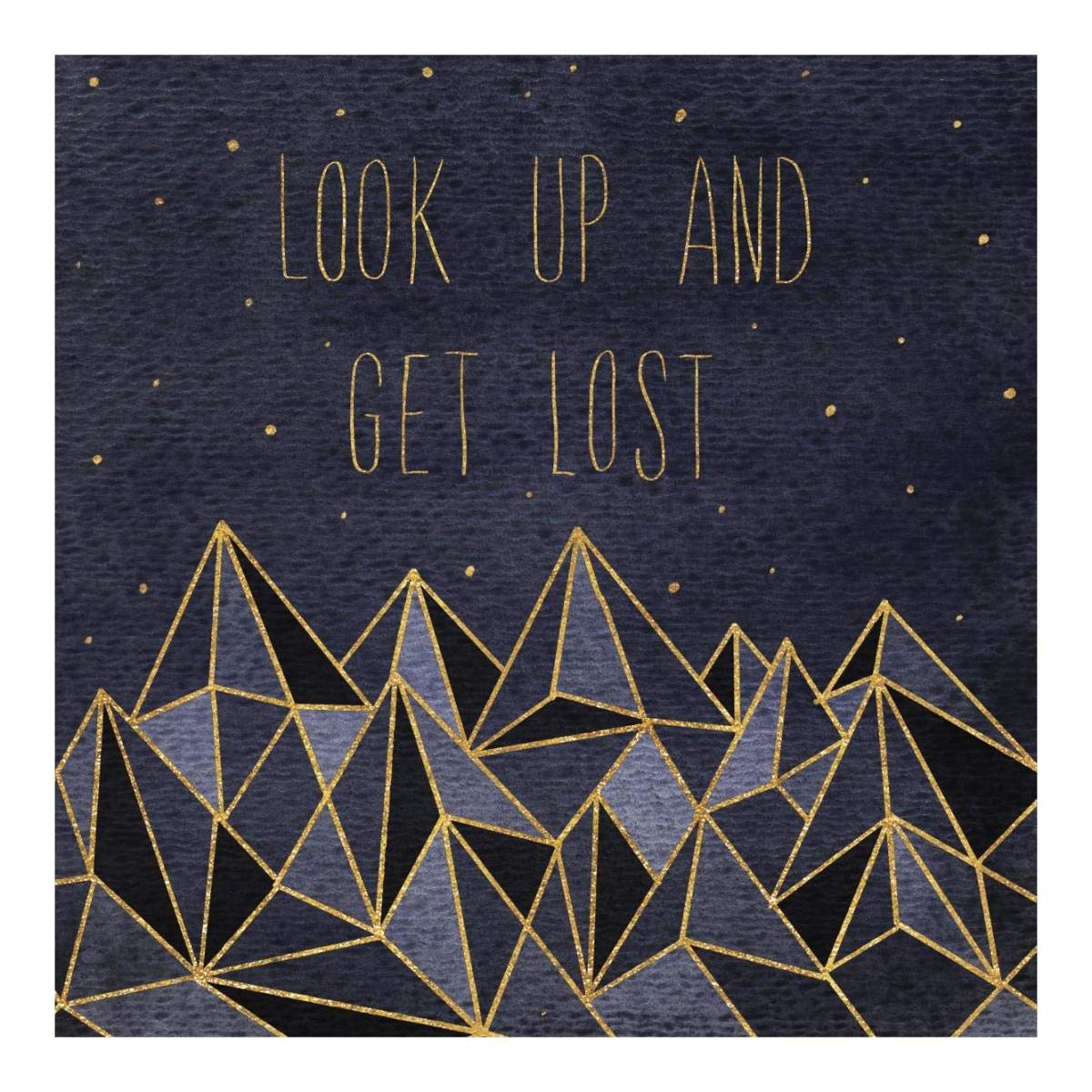 Written in the Stars II -Paper Art-20x20”