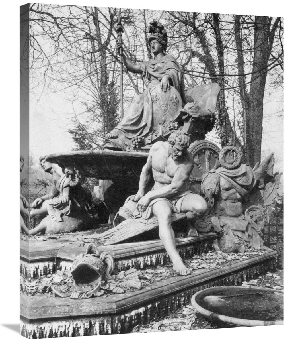 Versailles, 1904 - France Triumphant by Jean-Baptiste Tuby-Canvas Art-24x30”