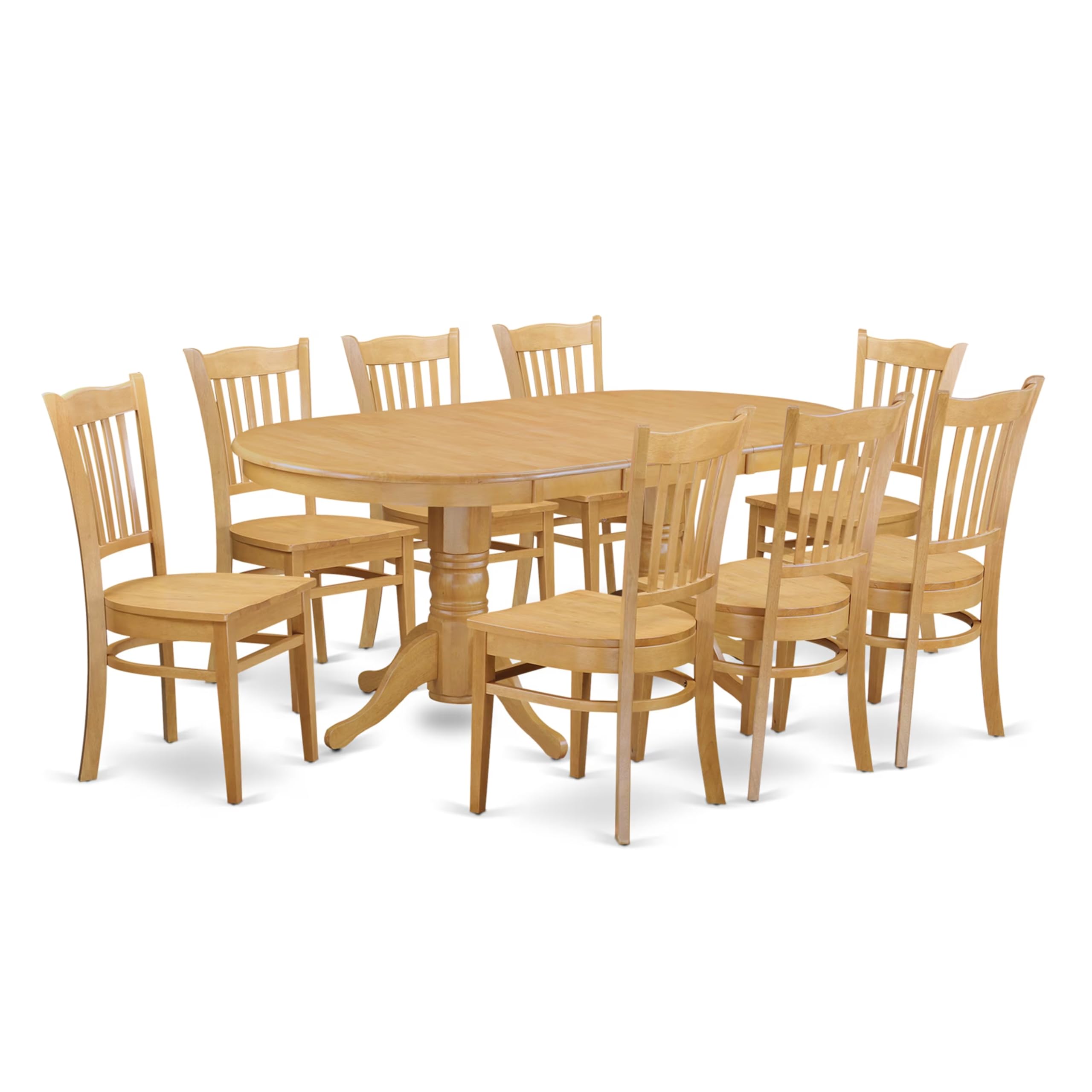 9  PC  Table  set  -  Table  and  8  Dining  Chairs