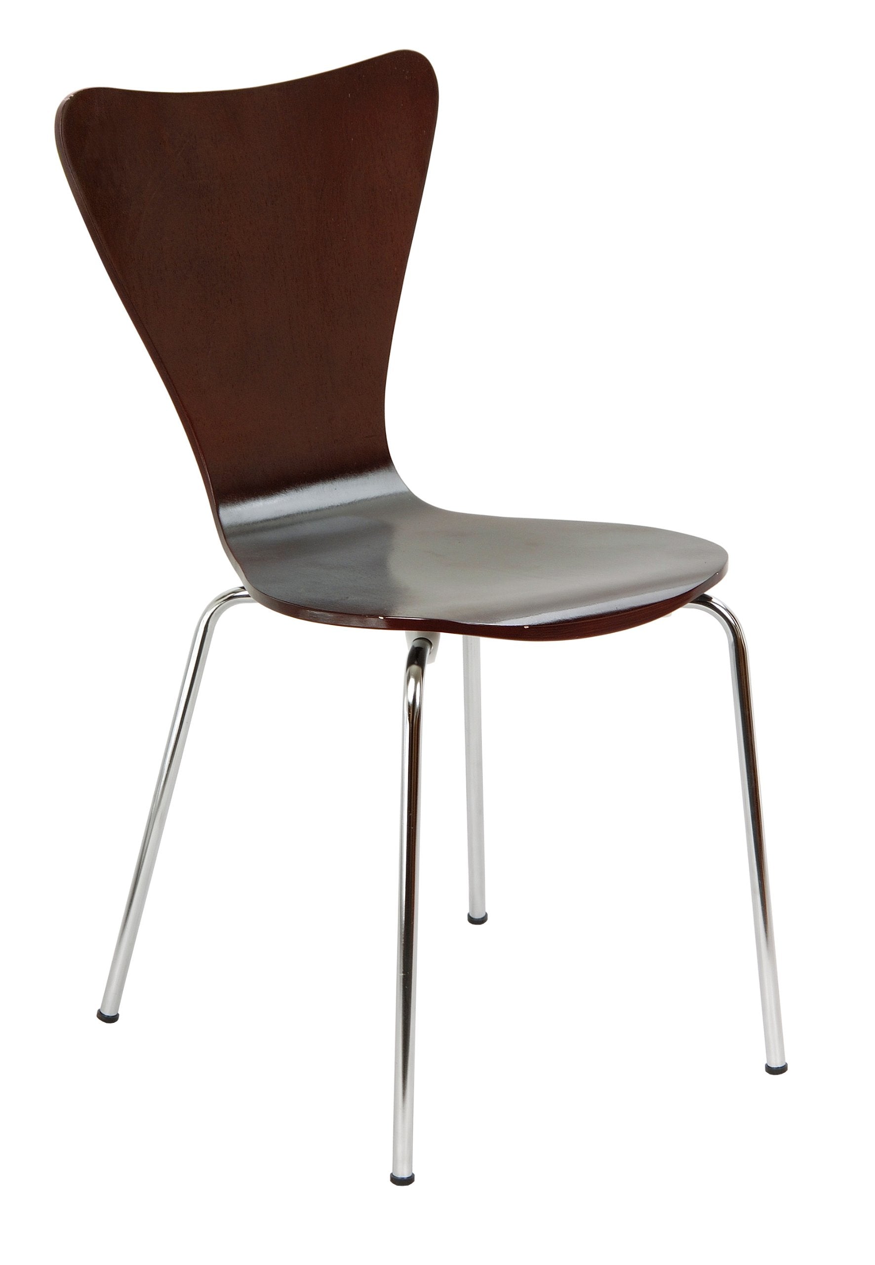 Bent Ply Chair in Espresso Finish, 34 x 17”