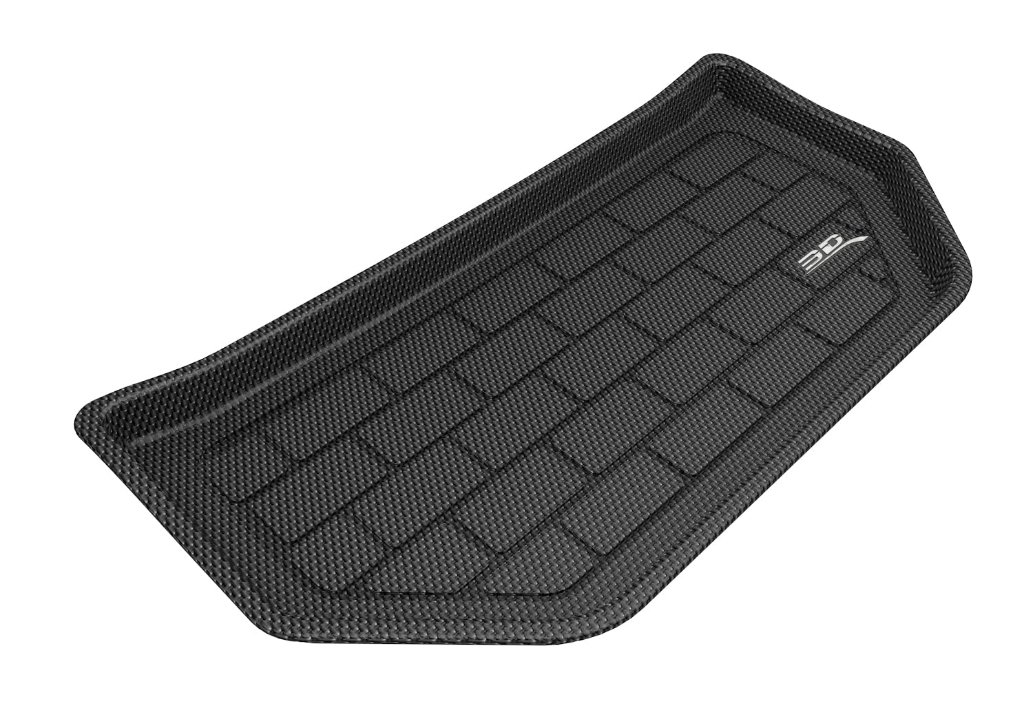 3D MAXpider TESLA MODEL S DUAL MOTOR 2014-2016 KAGU BLACK FRONT CARGO LINER