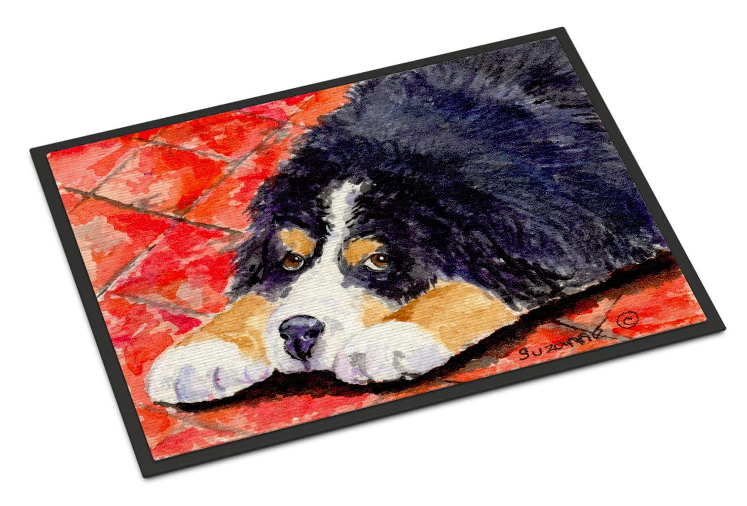 Bernese Mountain Dog Indoor or Outdoor Mat 24x36