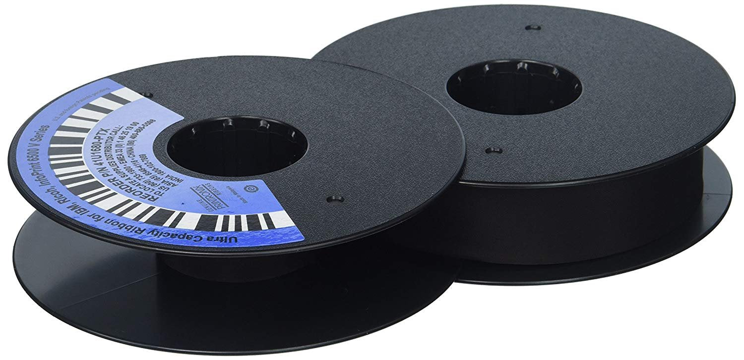 PRINTRONIX 6500-1ST GEN 6-ULTRA CAP SPOOL RIBBON, 90MILL yield