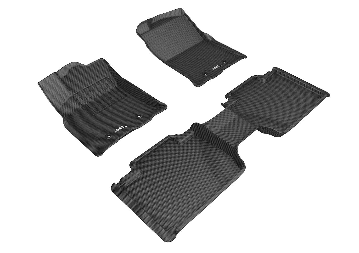 3D MAXpider TOYOTA TACOMA ACCESS CAB 2018-2022 KAGU BLACK R1 R2 (R2 WITH SEATS)