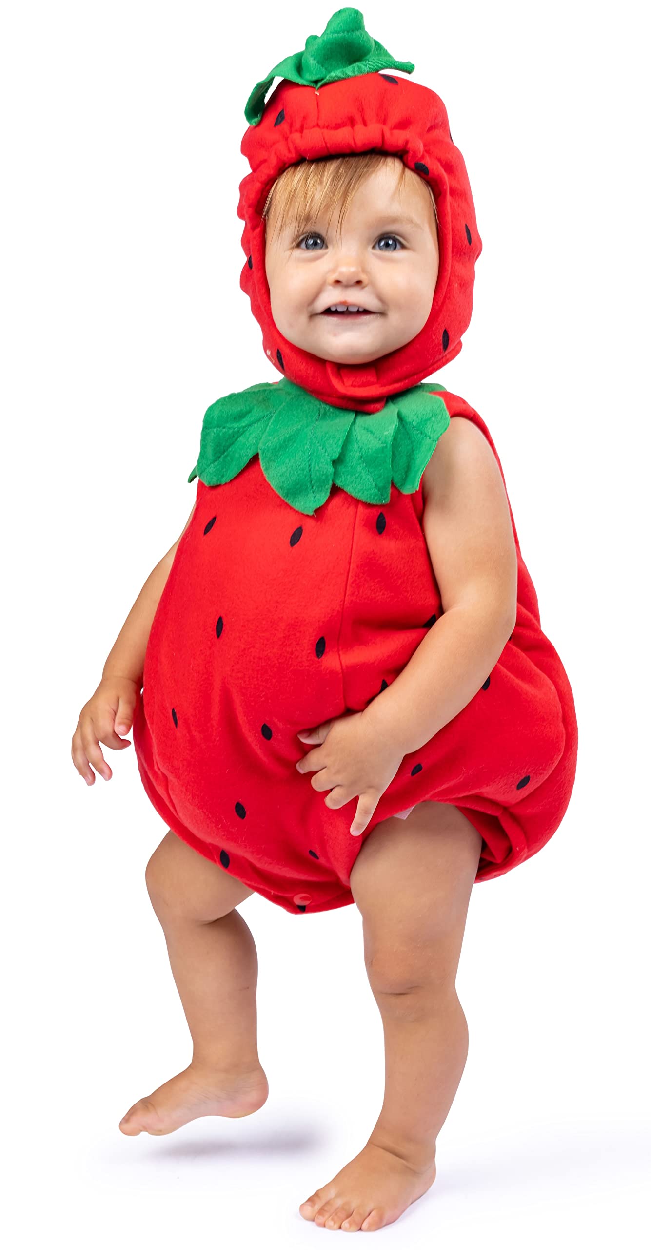 Baby Strawberry Costume Set - 0-6 mo.