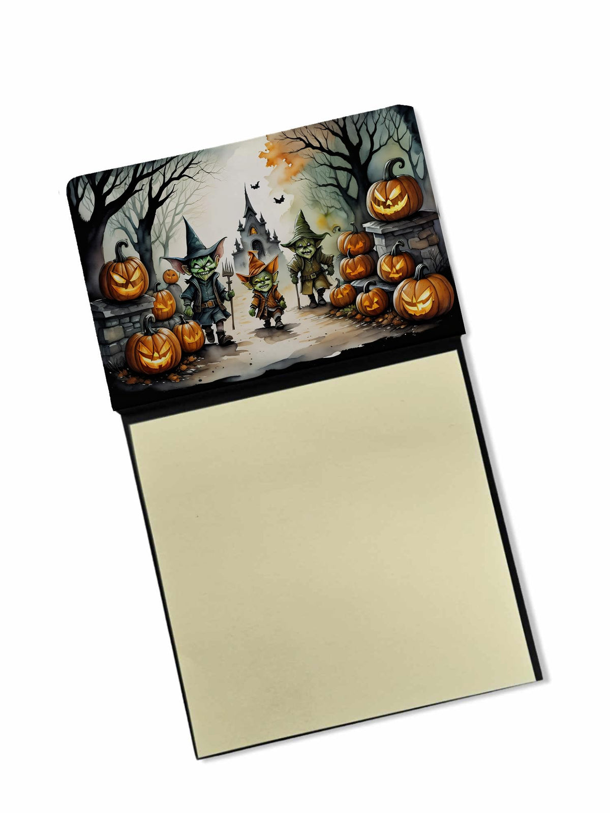 Goblins Spooky Halloween Sticky Note Holder