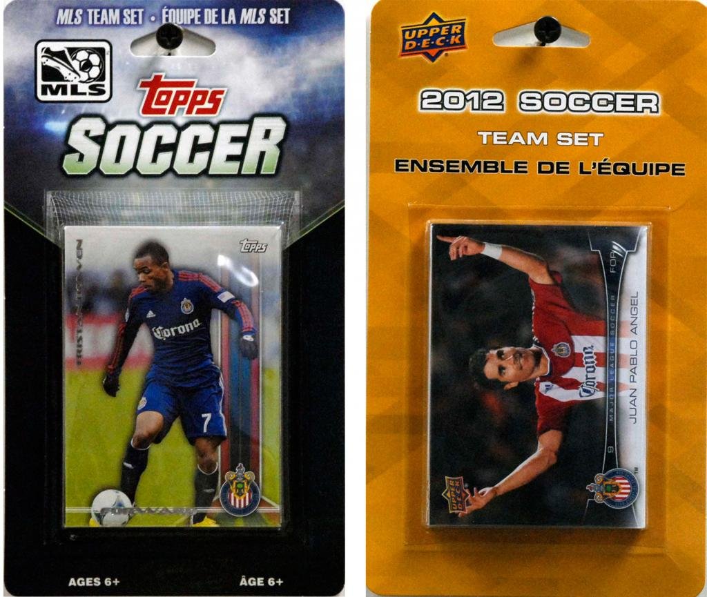 MLS Chivas USA 2 Different Licensed Trading Card Team Sets