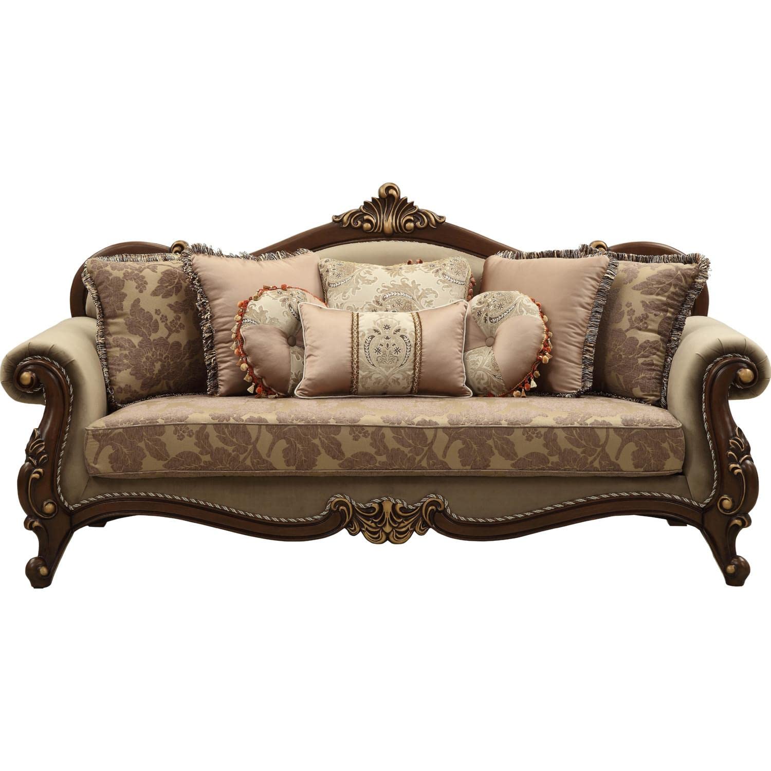 Sofa w/8 Pillows