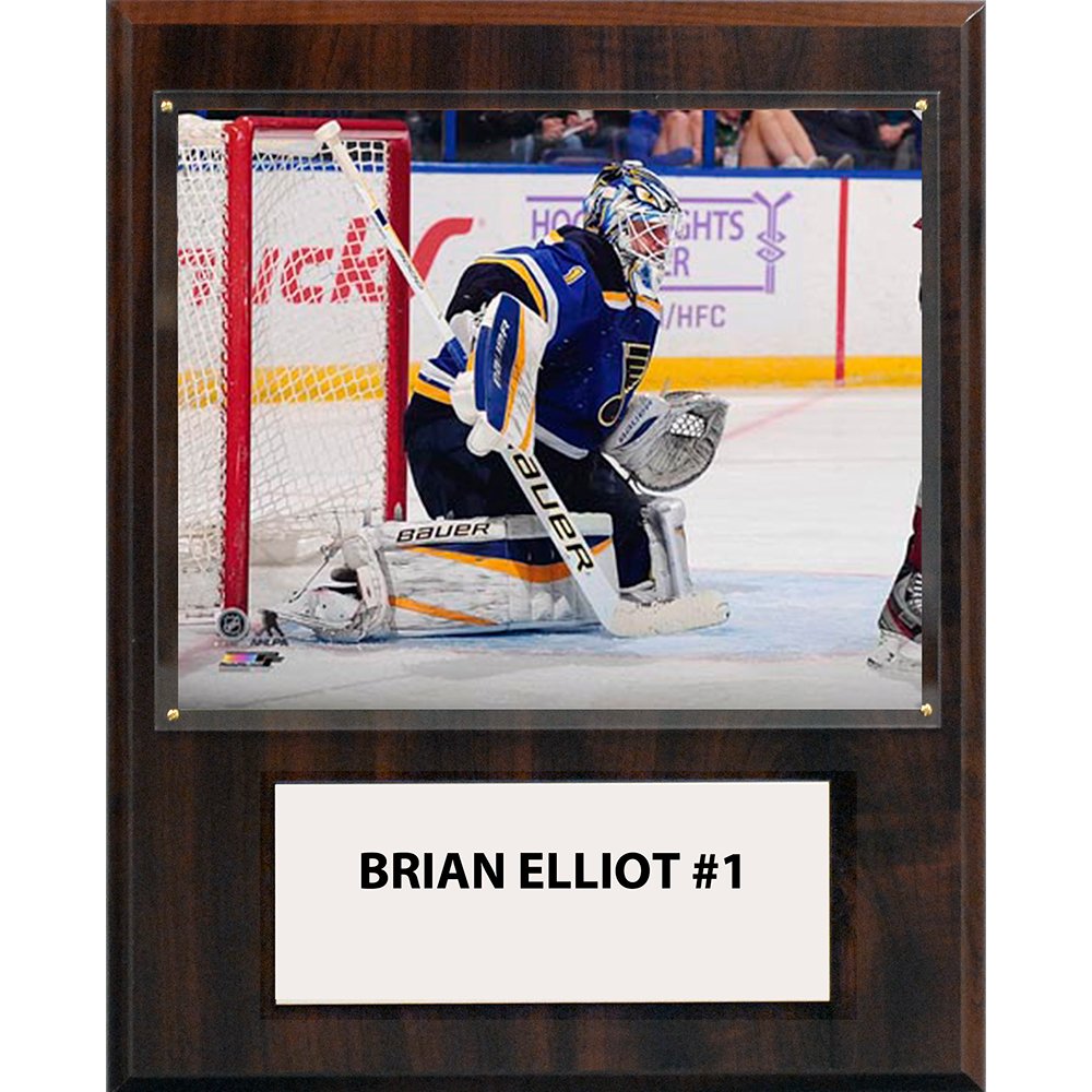NHL 12x15″ Brian Elliott St. Louis Blues Player Plaque