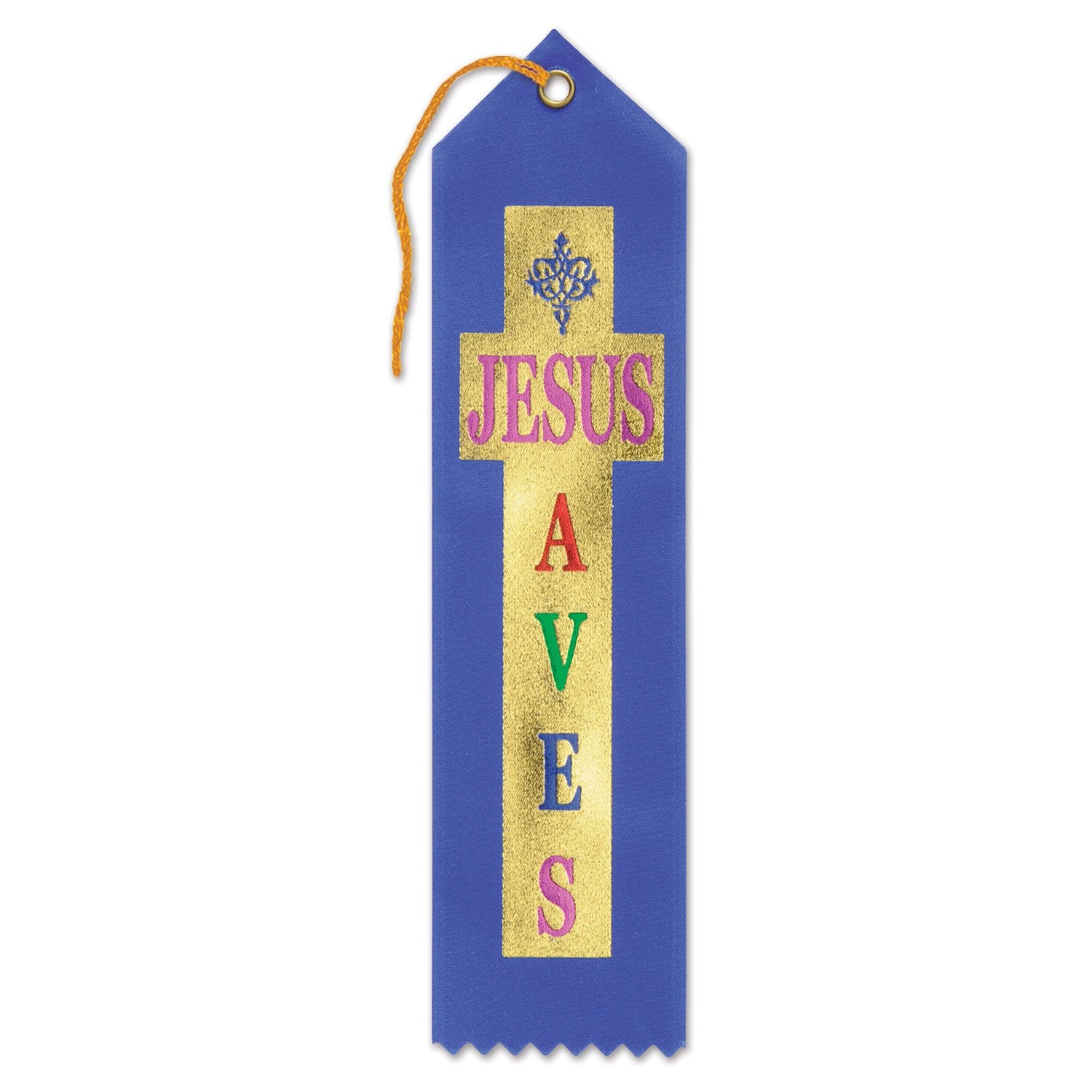 Jesus Saves Ribbon (Pack of 6)