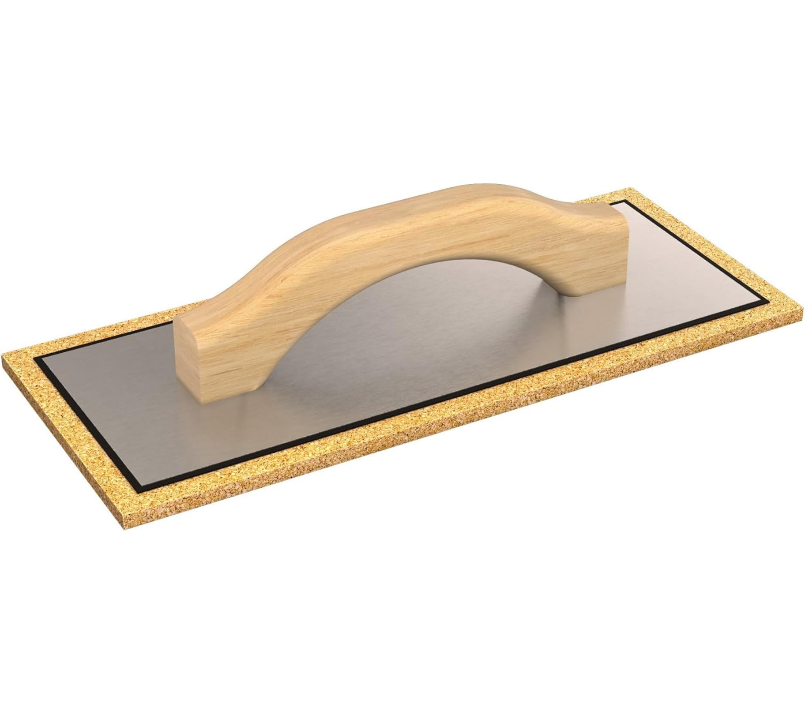 Bon 83-116 Cork Float - 5-inch X 12-inch X 1/4-inch - Wood Handle