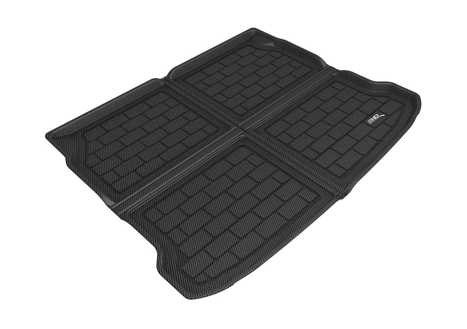 3D MAXpider MAZDA MAZDA3 HATCHBACK 2019-2022 KAGU BLACK CROSS FOLD CARGO LINER