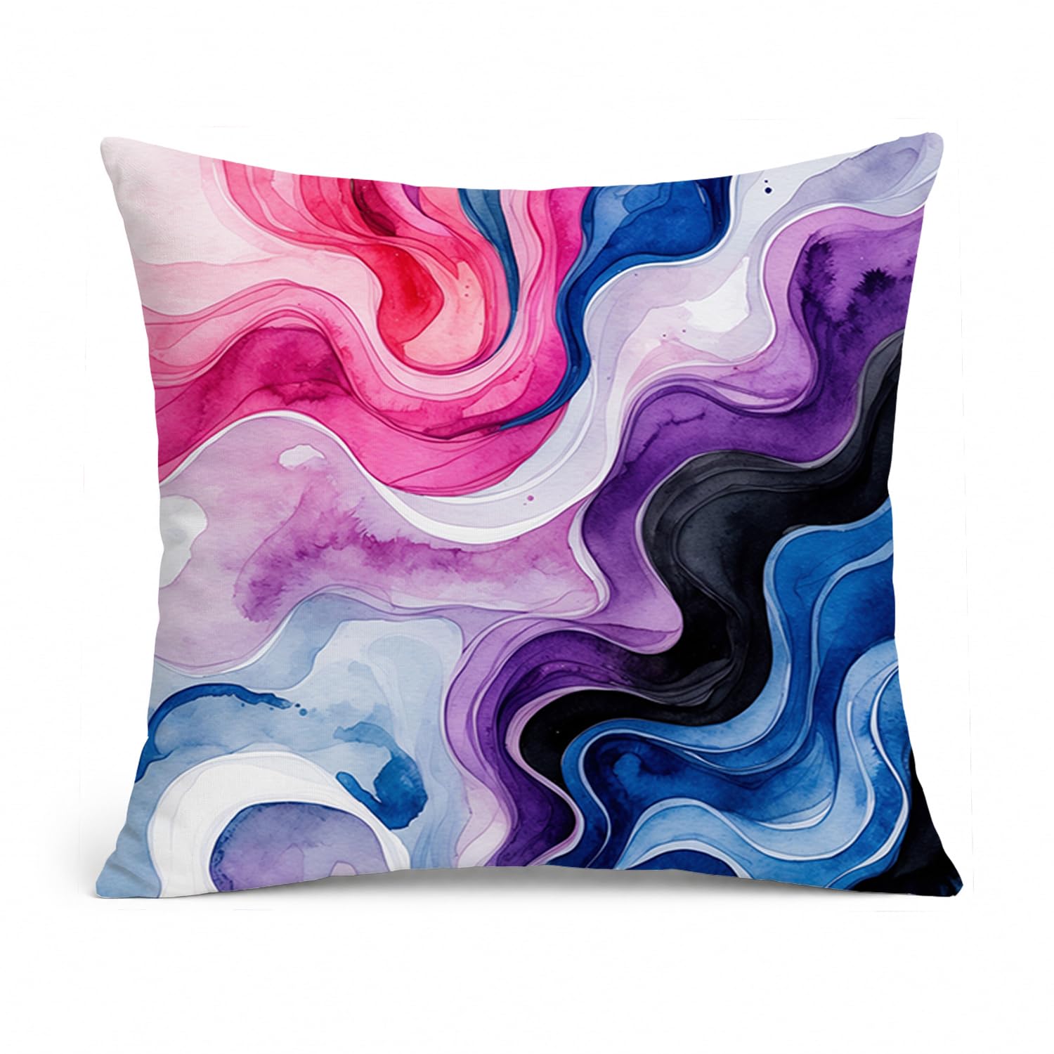 Carolines Treasures Genderfluid Pride Throw Pillow Machine Washable, Indoor Outdoor Decorative Pillow for Couch, Bed or Patio, 14Hx14W