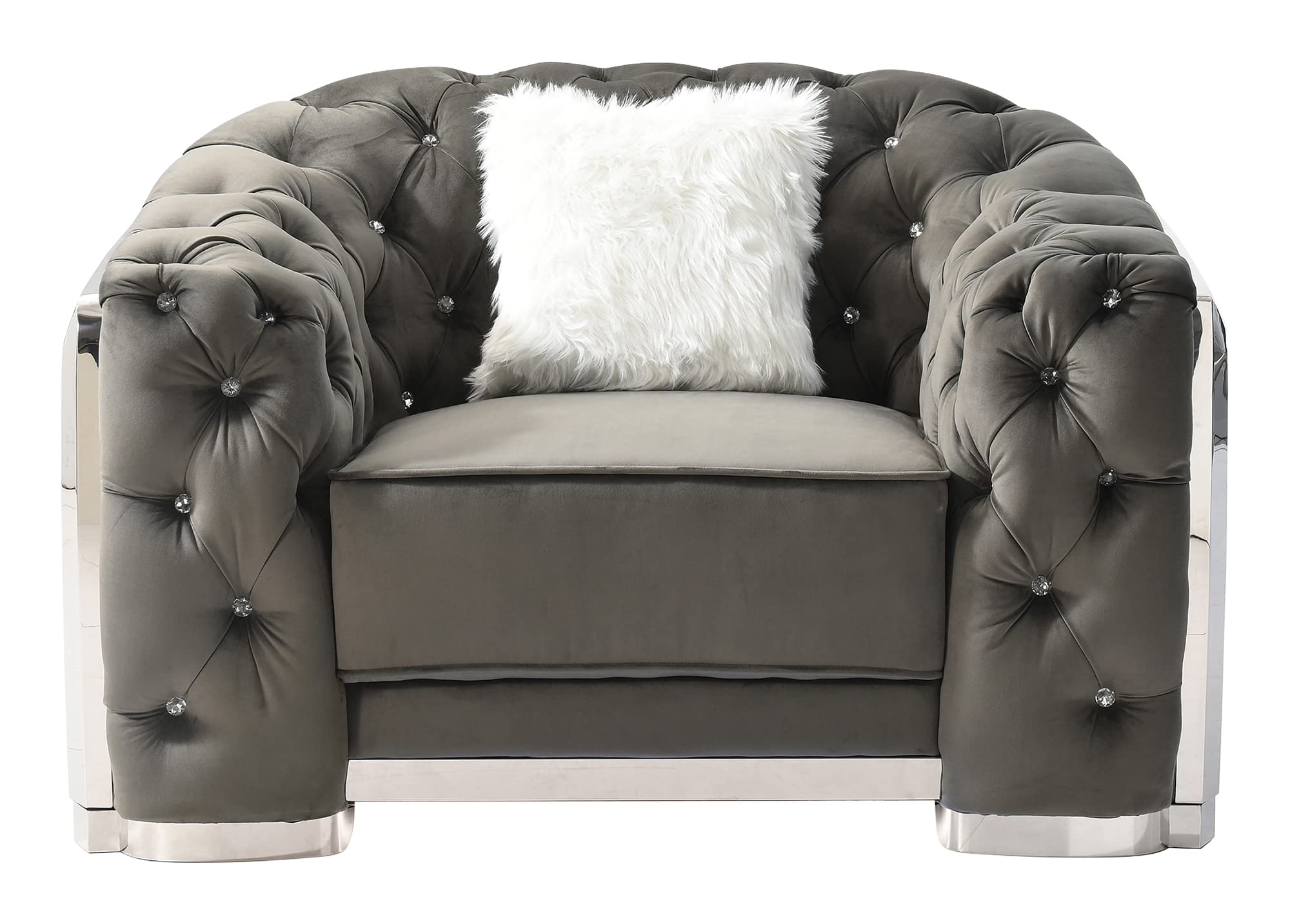 Sapphire Gray Accent Chair