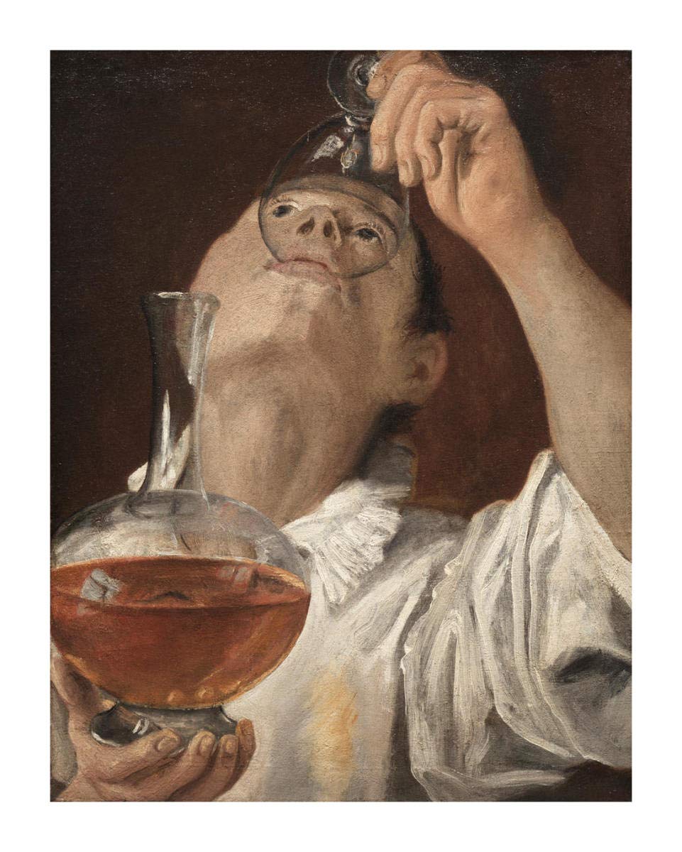 Boy Drinking, 1582-1583 -Paper Art-25.256x32”