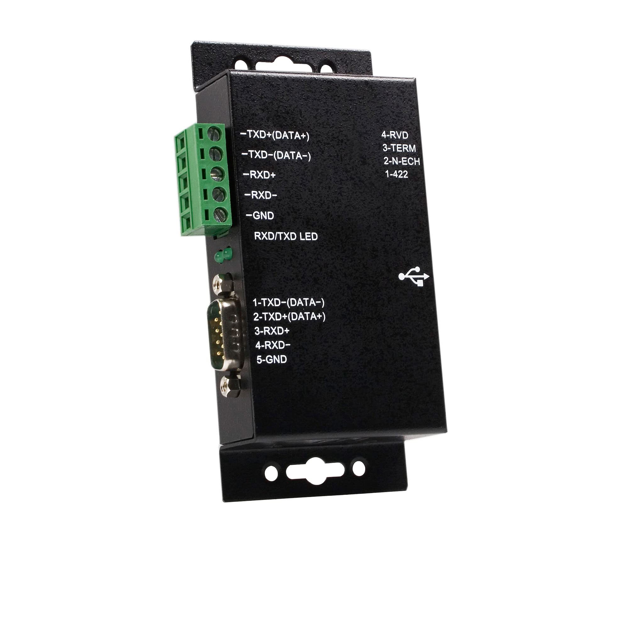 METAL INDUSTRIAL USB TO RS422 RS485 SERIAL ADAP CABLE W/ISOLATION