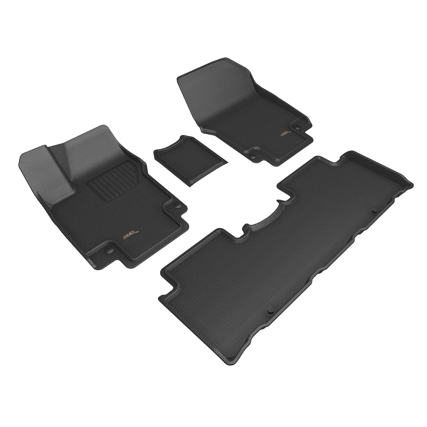 3D MAXpider Compatible with HYUNDAI IONIQ 5 2022-2024 KAGU BLACK R1 R2 (DOES NOT FIT IONIQ 5 N)