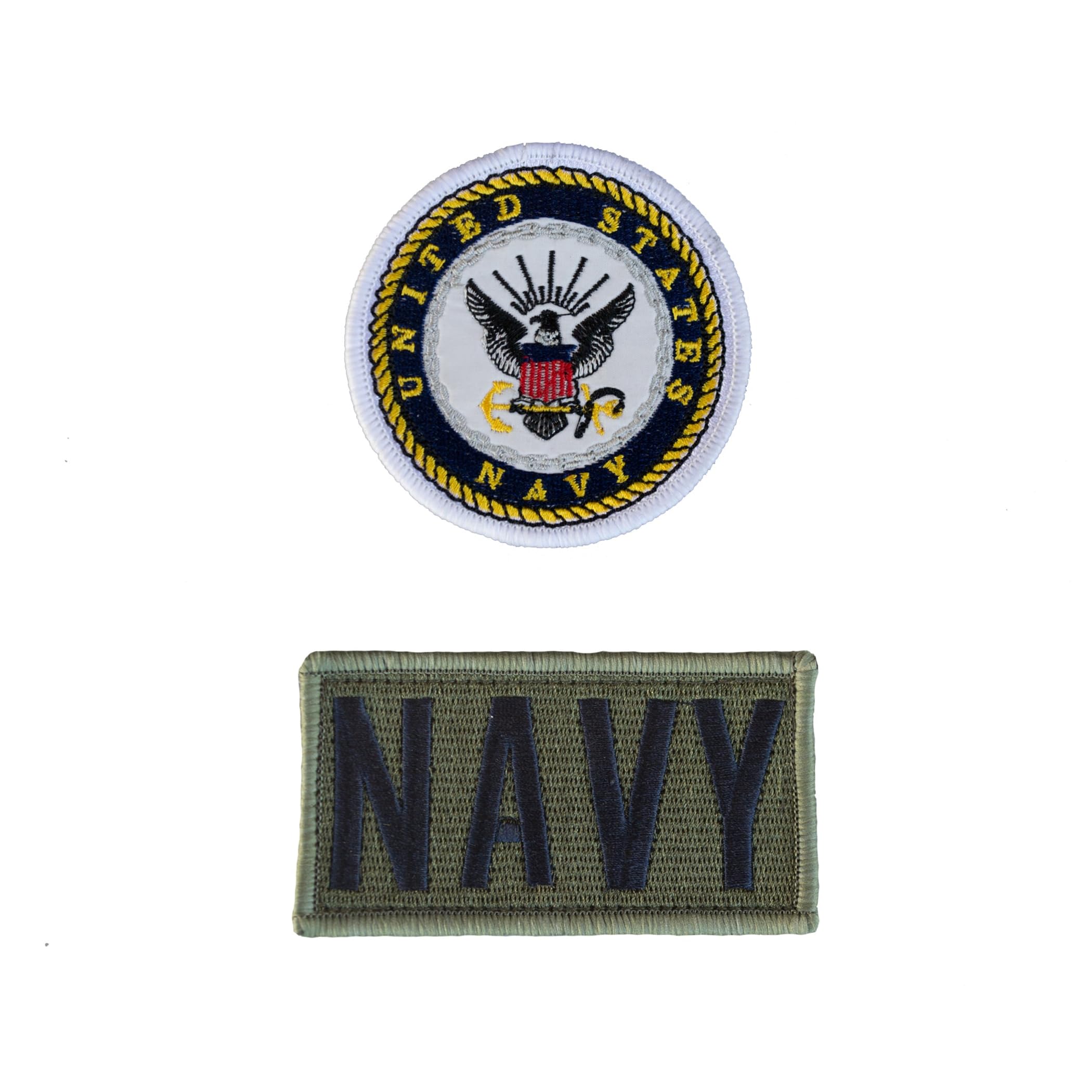 NAVY FLIGHT SUIT ROUND PATCH