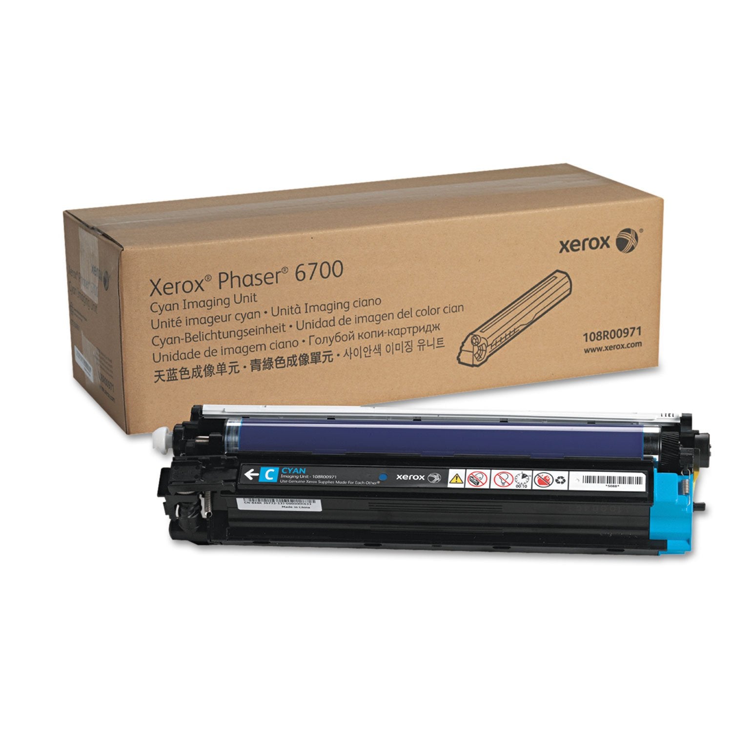 XEROX BR PHASER 6700 1-CYAN IMAGING UNIT, 50k yield