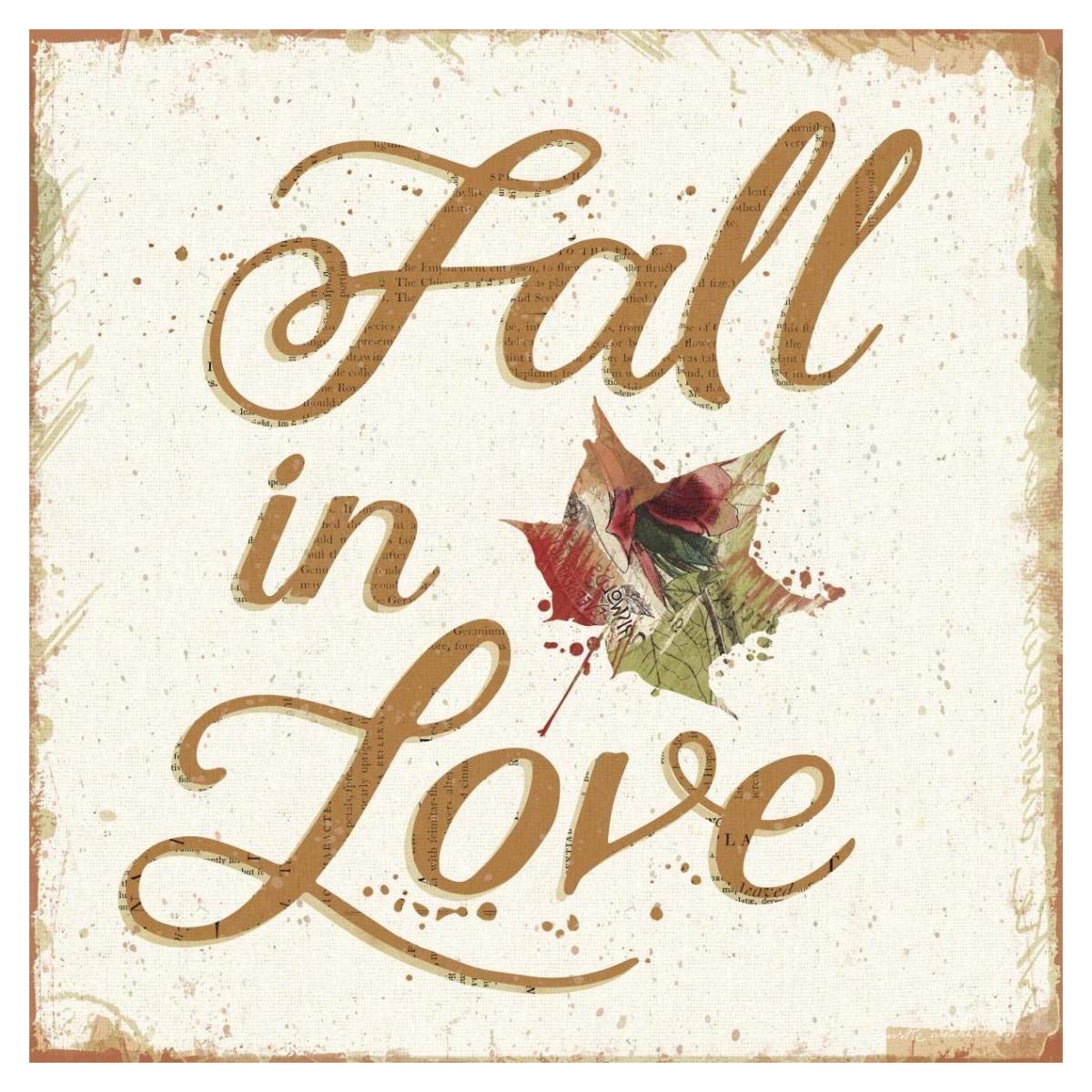 Falling For Fall III -Paper Art-38x38”