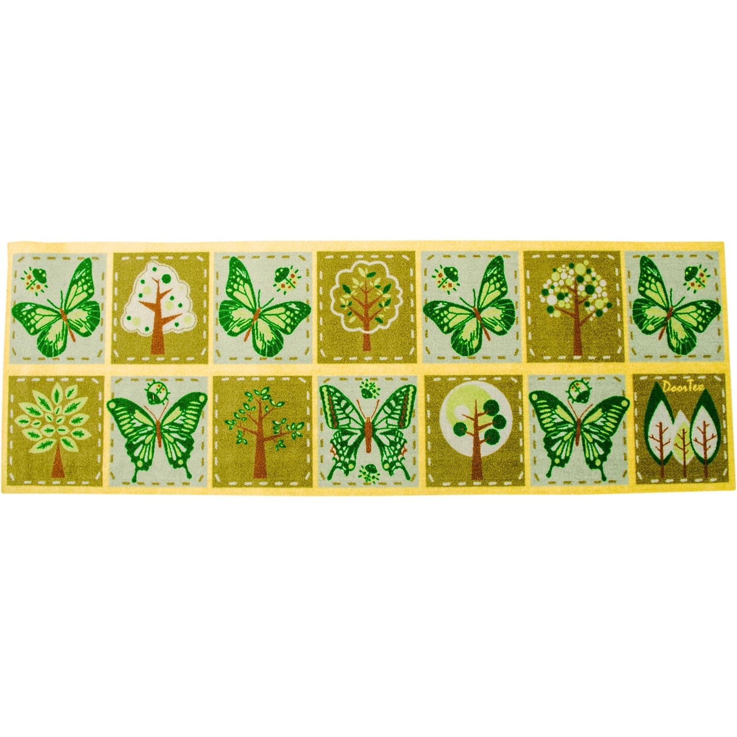 Doortex Green Trees Design Long Sun Room Runner -20 x 55″