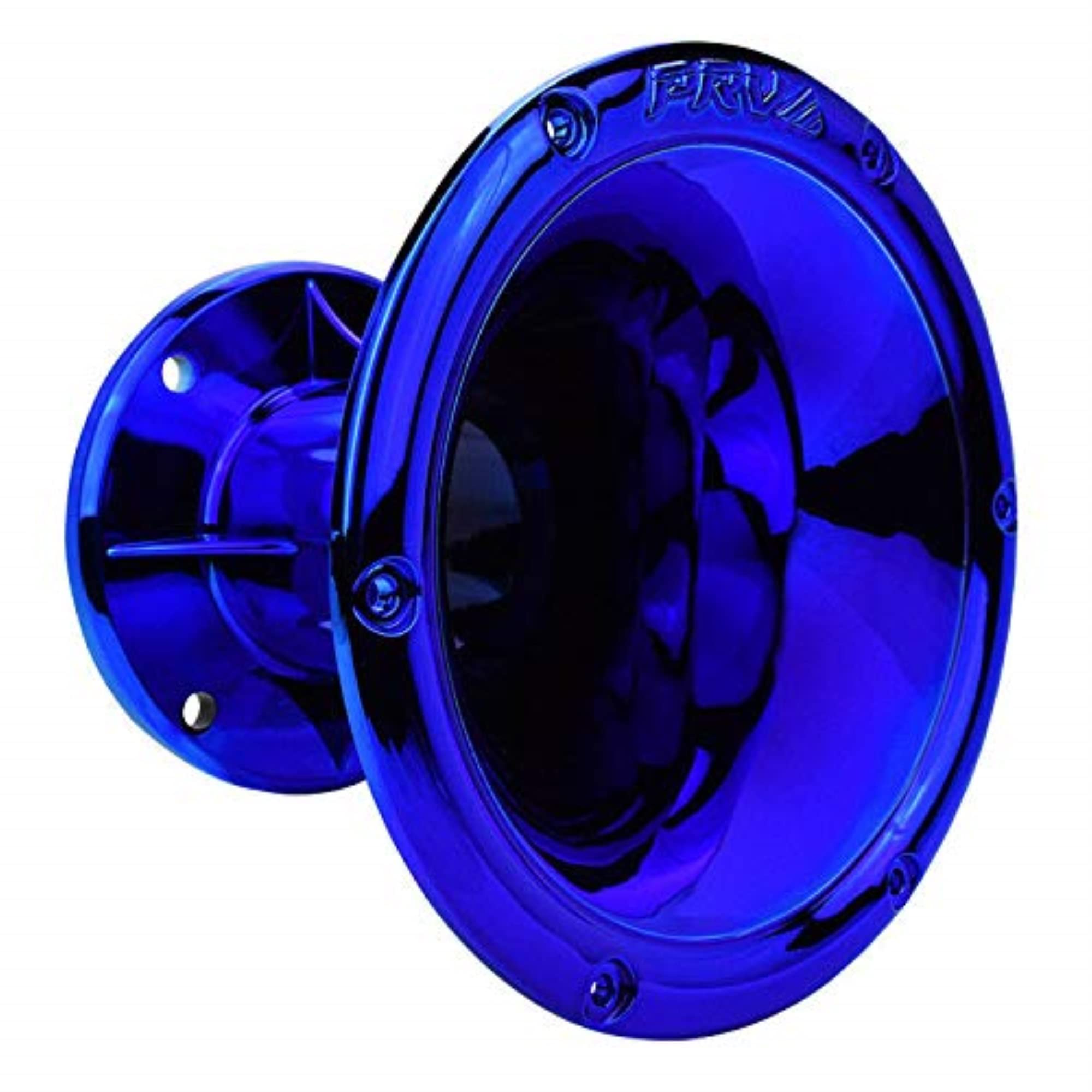 Blue Bolt-on Horn Flare with 2-in Throat for 2-in Compatible High Frequency Drivers