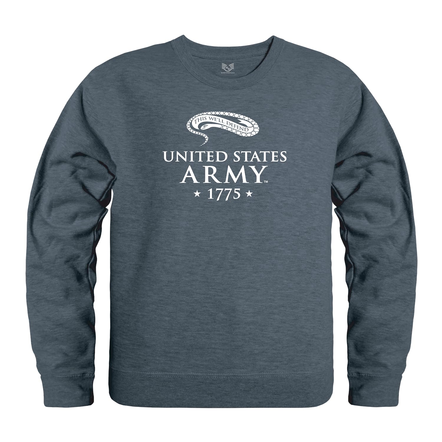 Graphic Crewneck, US Army 17, H.Cha, 2X