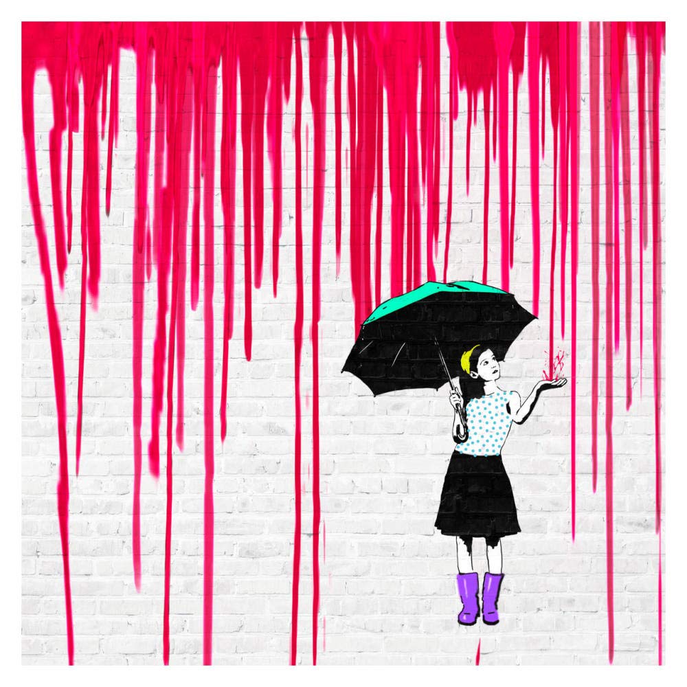 Expecting Red-Paper Art-32x32”