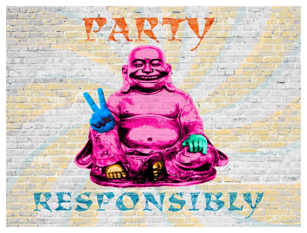 Party Responsibly-Paper Art-50x38”