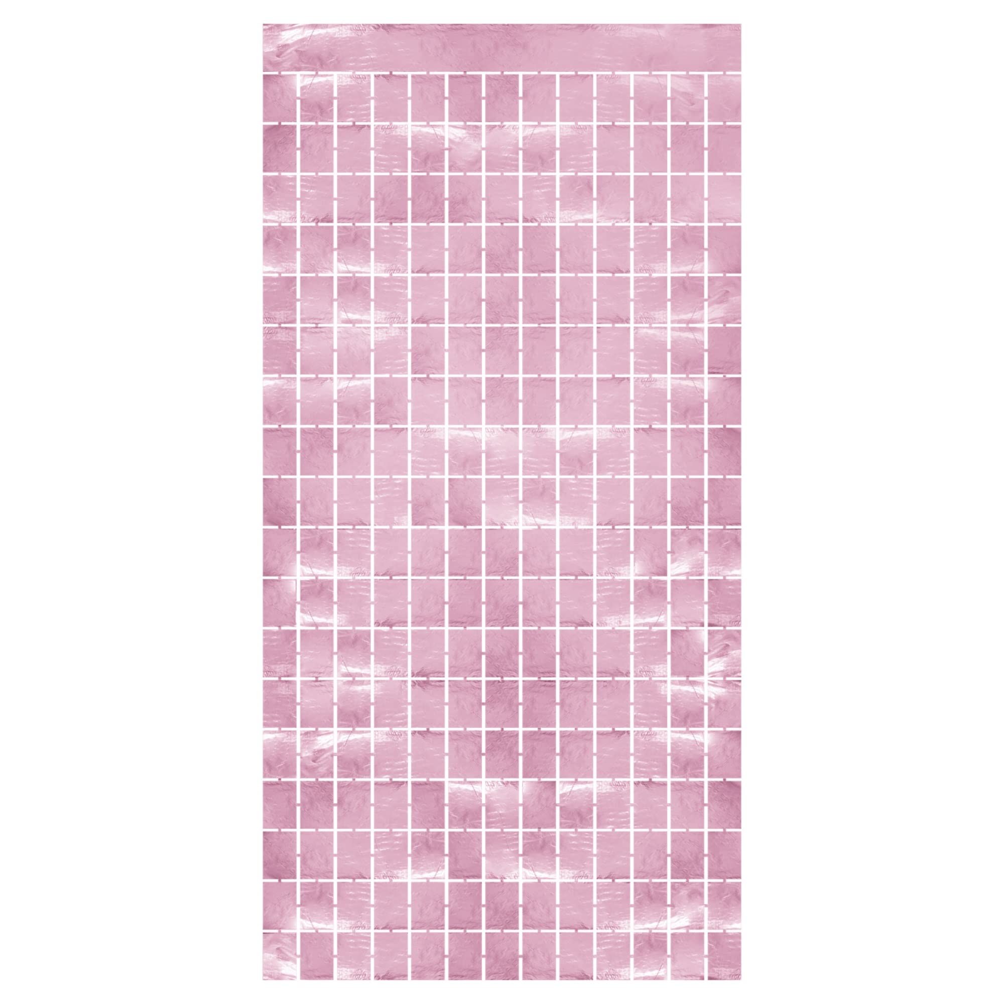 Metallic Square Curtain (Pack of 6)