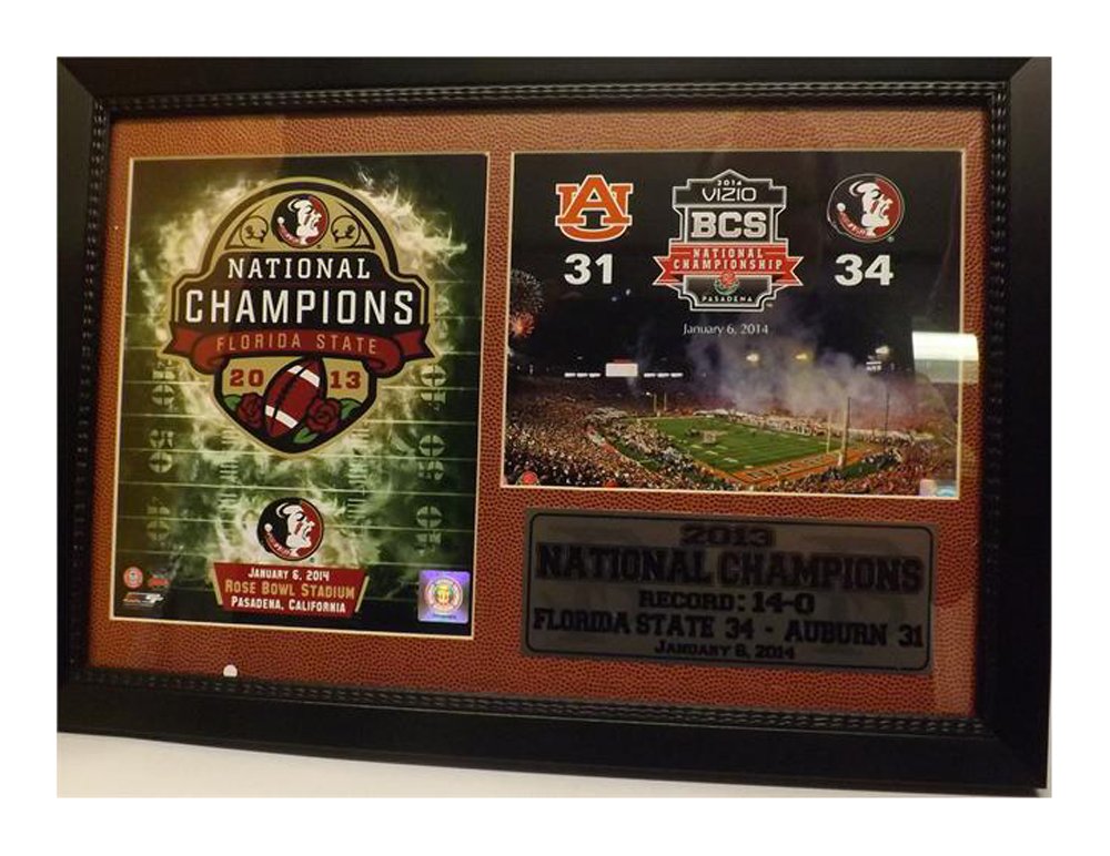 Encore Select 129-49 Ncaa Florida State Seminoles Framed Champions Print, 12-Inch By 18-Inch