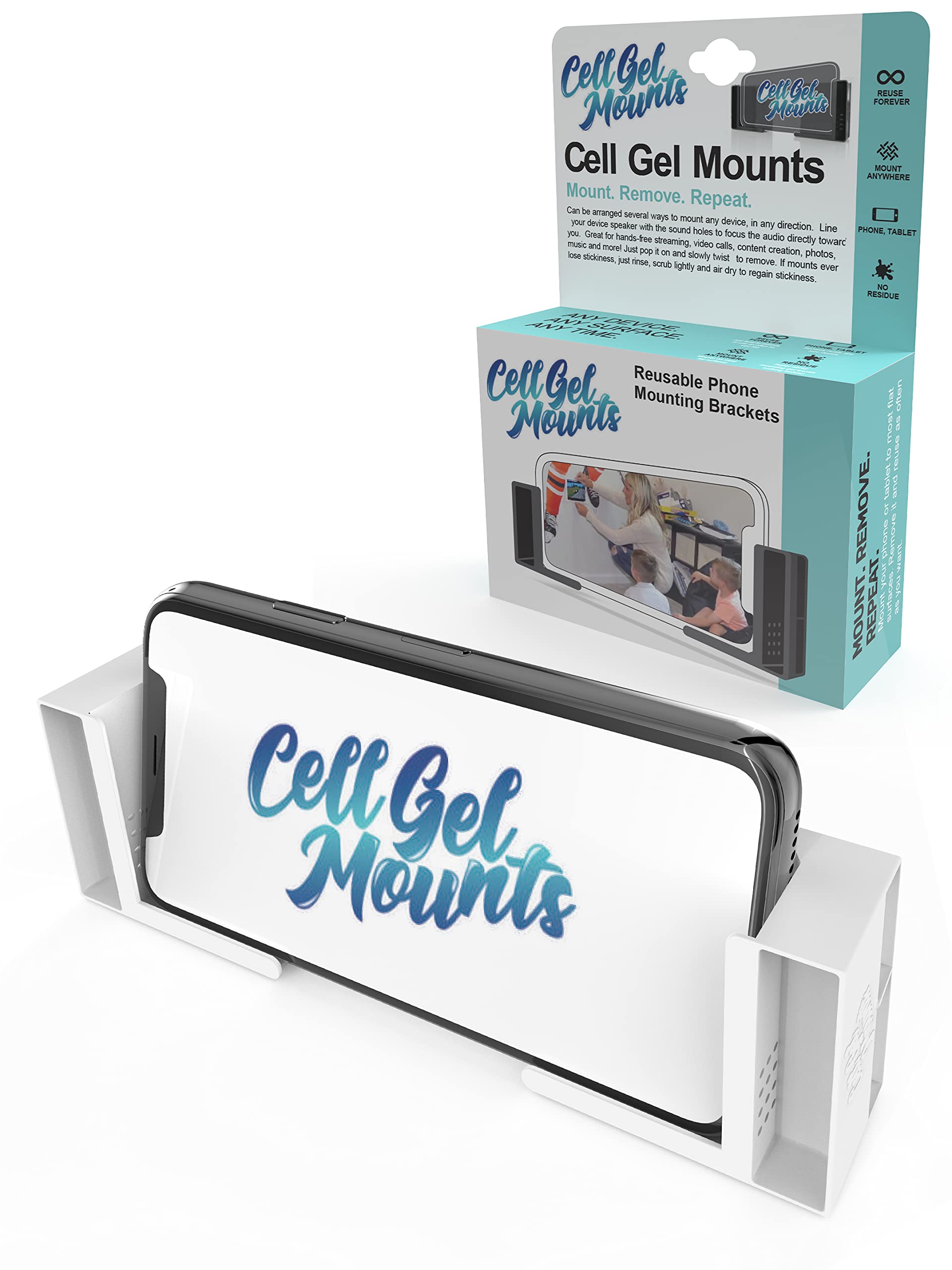 Casafoyer Cell Gel Mounts white | (2 Units)