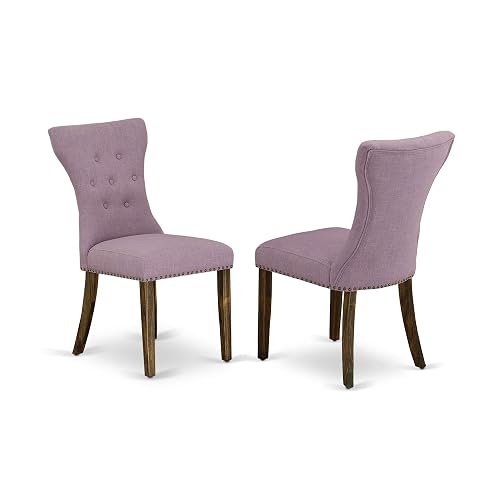 Yardlio Exquisite High Back Dining Chairs - Stylish, Comfortable, Durable, Linen Fabric