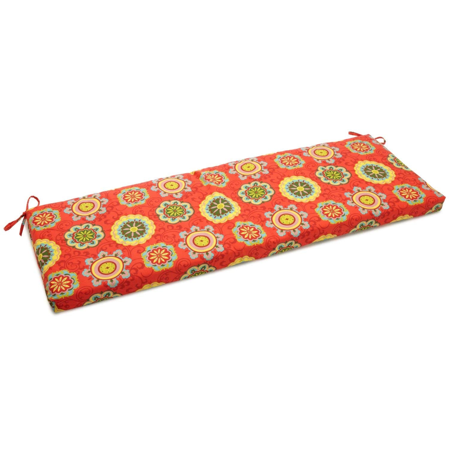57-inch by 19-inch Outdoor Spun Polyester Loveseat Cushion - Farrington Terrace