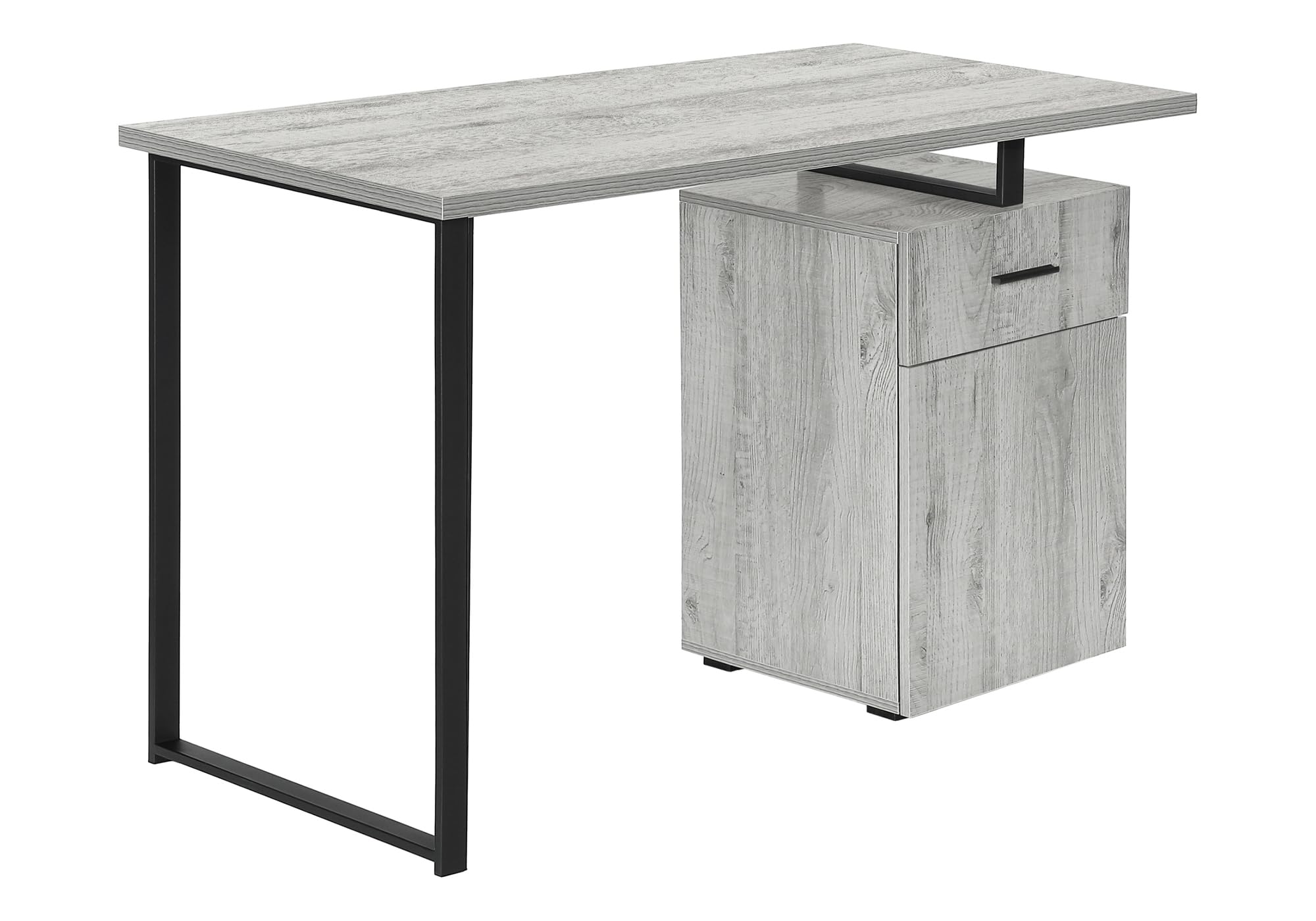 COMPUTER DESK - 48L / GREY LEFT OR RIGHT FACING