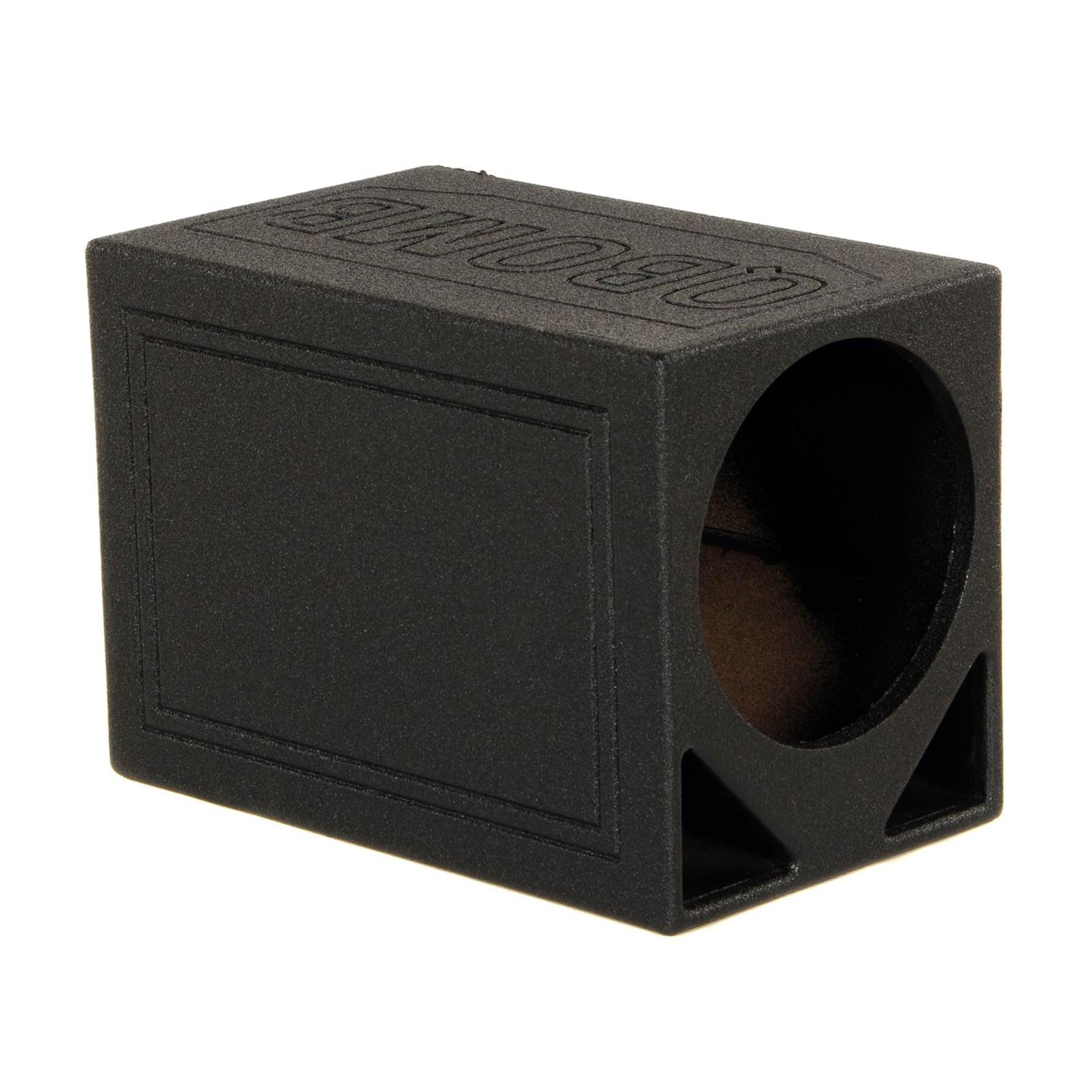 Qpower Single 12 Triangle Ported Finished w/Bed Liner
