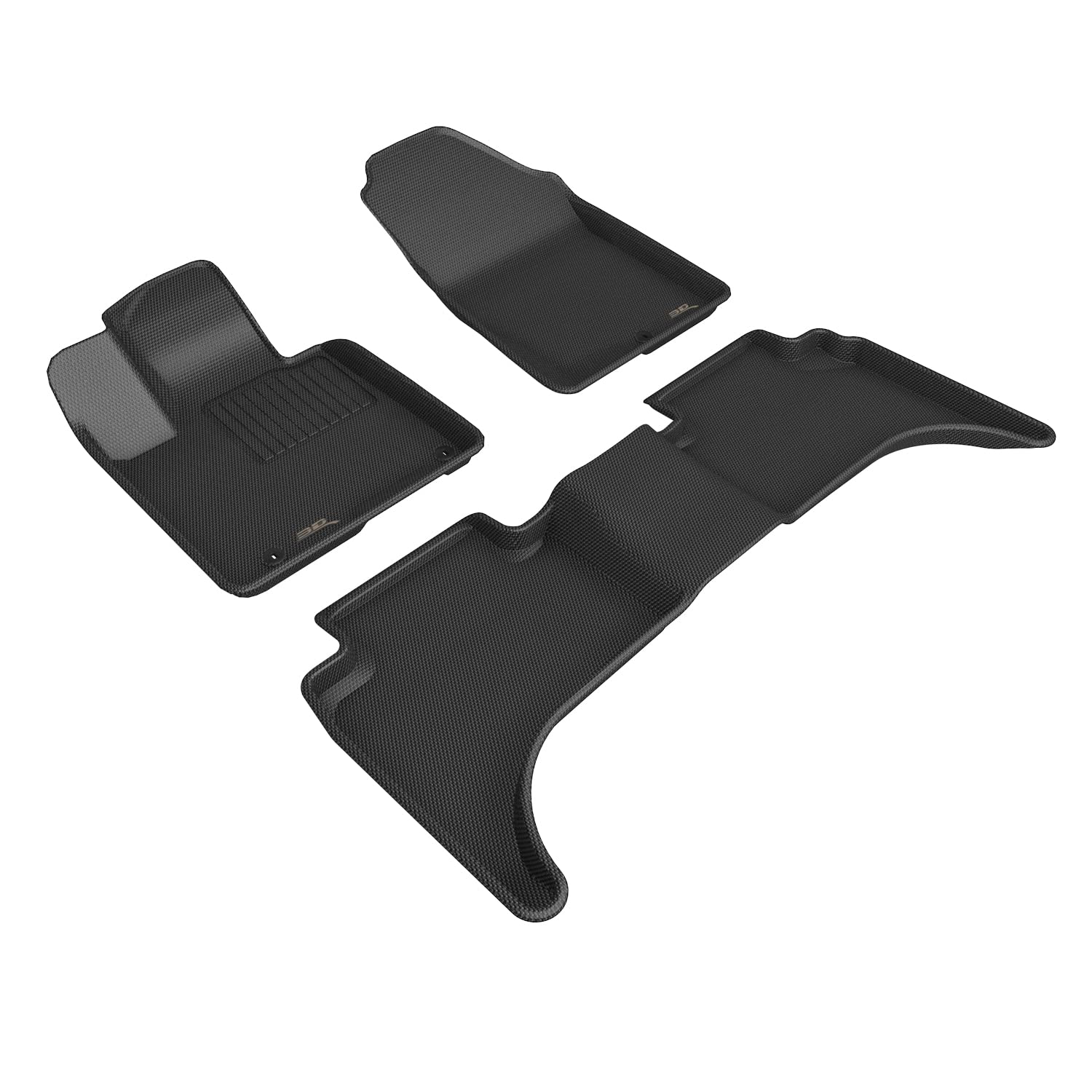 3D MAXpider Compatible with HYUNDAI SANTA CRUZ 2022-2026 KAGU BLACK R1 R2