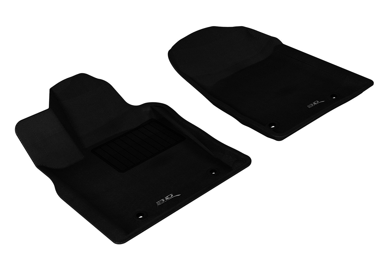 3D MAXpider DODGE DURANGO 2012-2021 / JEEP GRAND CHEROKEE 2013-2021 KAGU BLACK R1 (2 POSTS IN PASSENGERS SIDE)