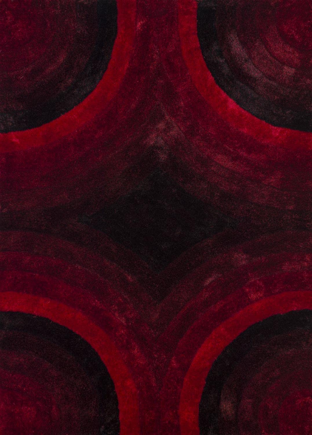 United Weavers Finesse Astral Red Area Rug  53 X 72