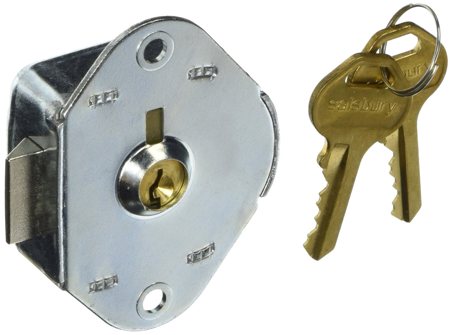 Key Lock - Built-in - for Heavy Duty Storage Cabinet Door - with (2) keys