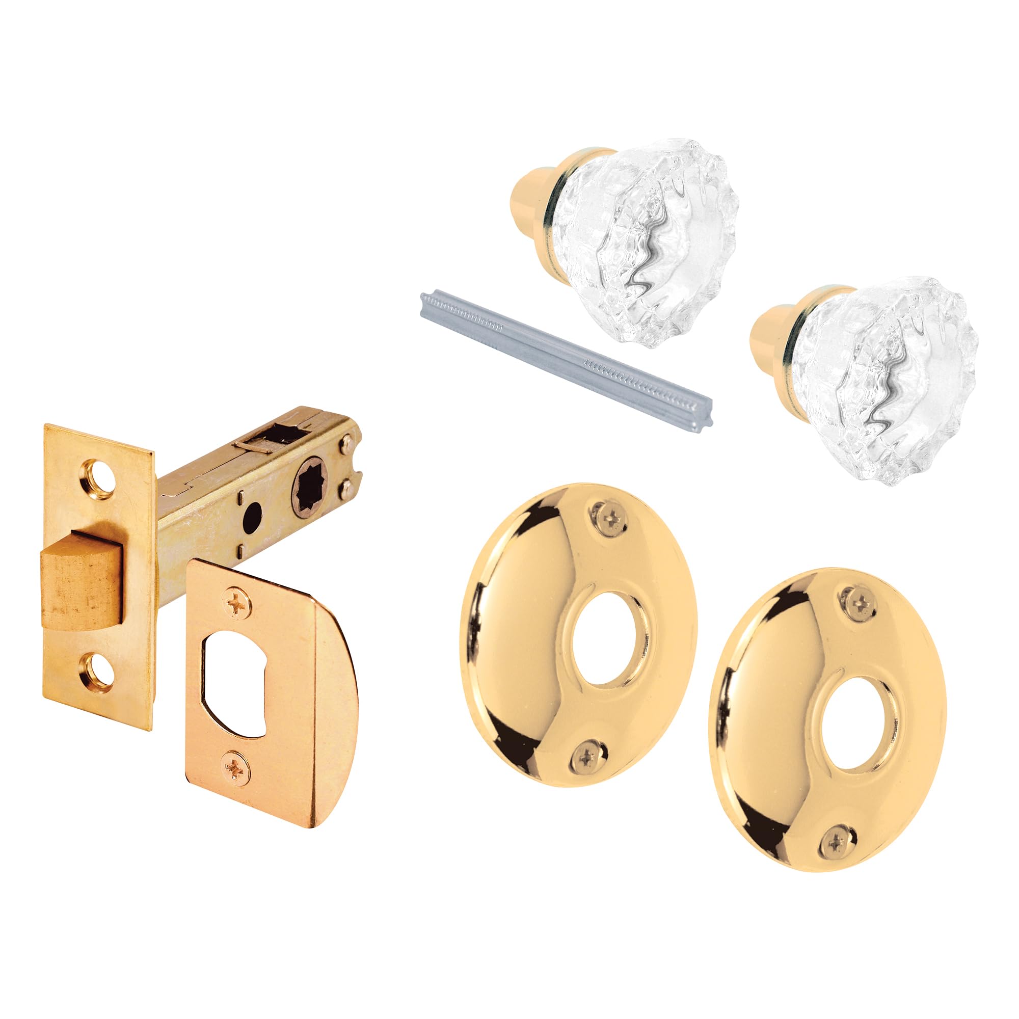 Prime-Line Passage Door Knob Right or Left Handed, (Pack of 1)