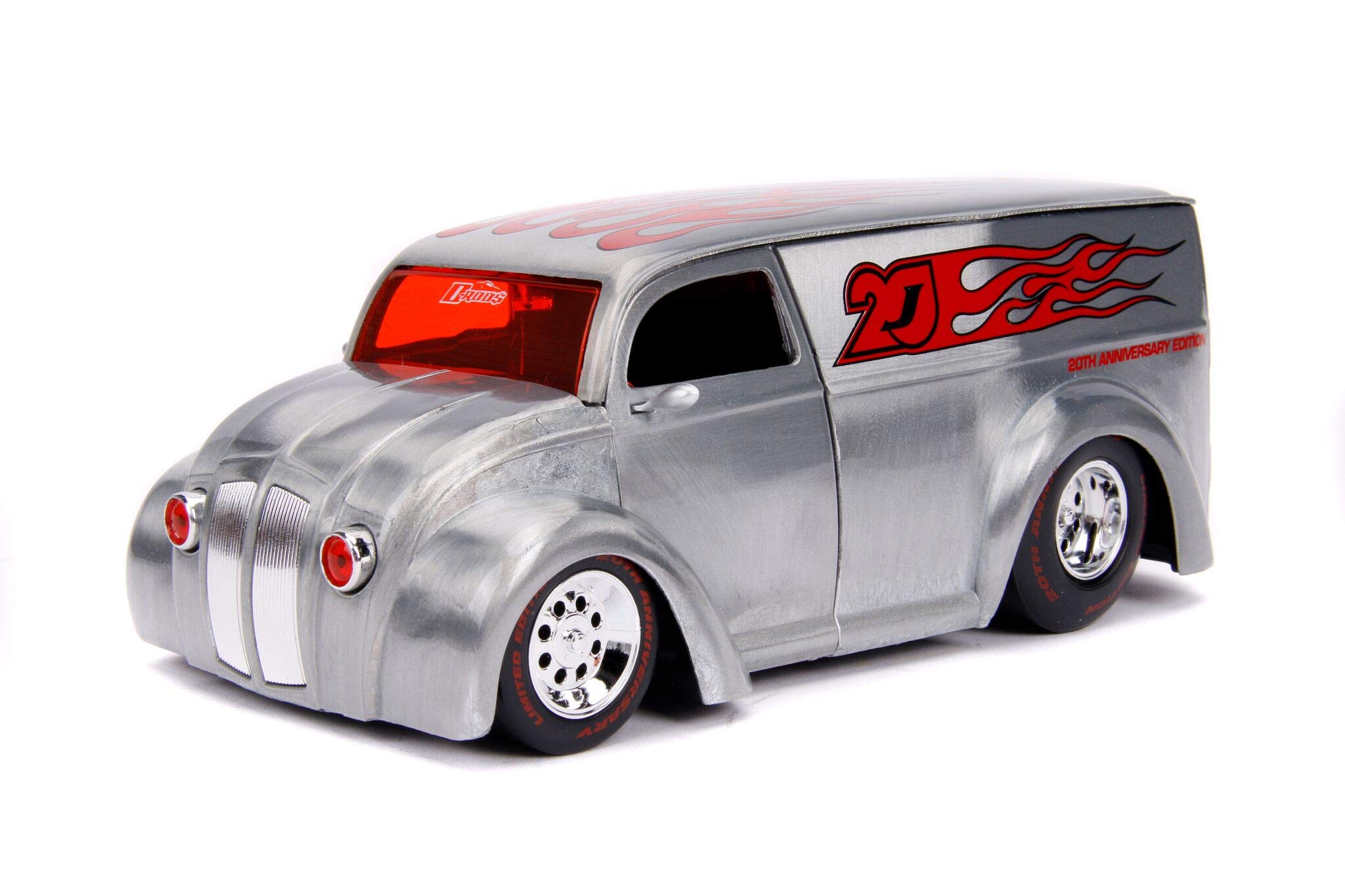 Div Cruizer Van Metal Raw D-Rods ??ada 20th Anniversary??1/24 Diecast Model Car by Jada