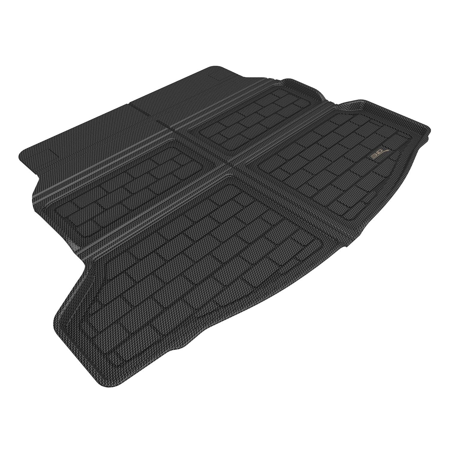 3D MAXpider Compatible with HONDA CIVIC HATCHBACK 2022-2026 / CIVIC TYPE R 2023-2026 KAGU BLACK CARGO LINER (W/ SUBWOOFER)
