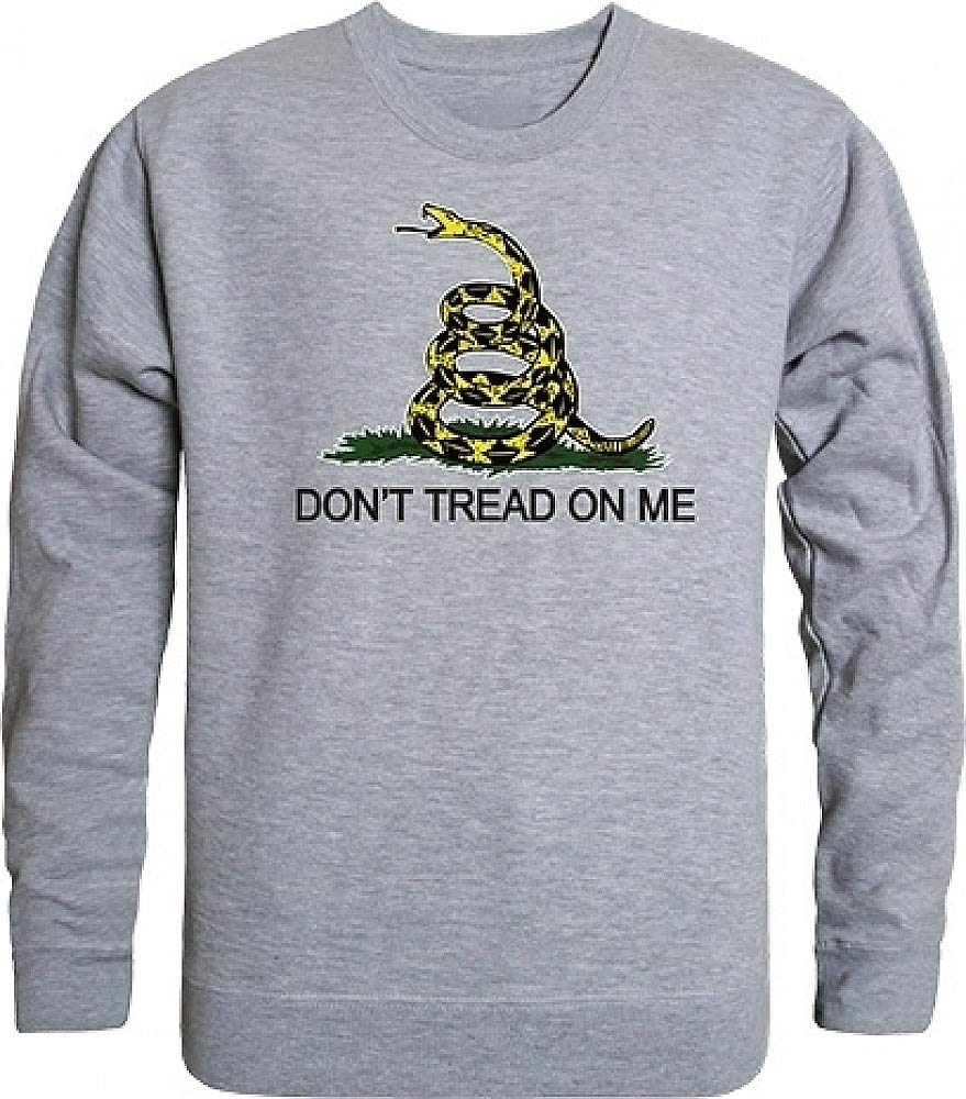 Graphic Crewneck, Gadsden, H.Grey, 2X
