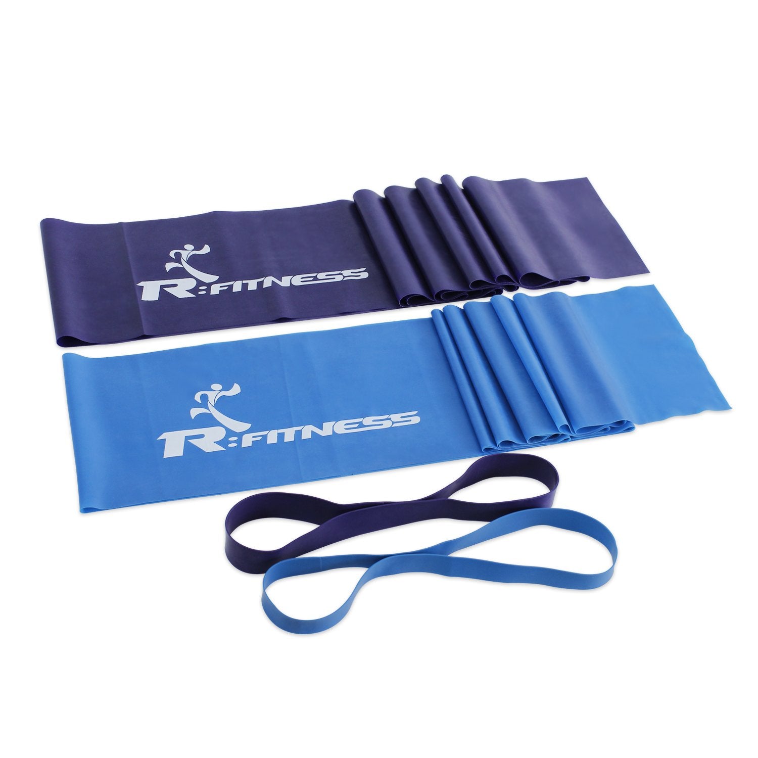 Furinno RFitness Professional Training Exercise Fitness Resistance Band 4-PC Set